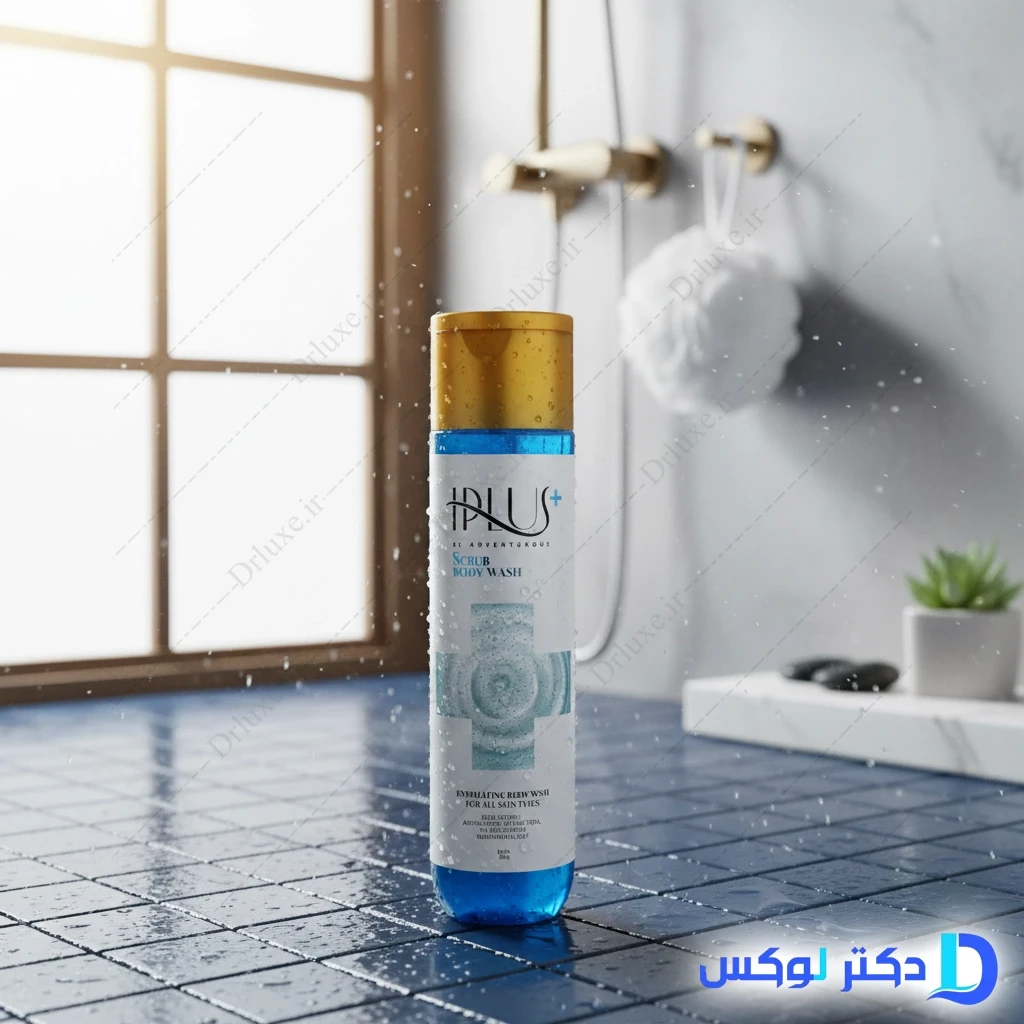 شامپو بدن اسکراب لایه بردار آی پلاس